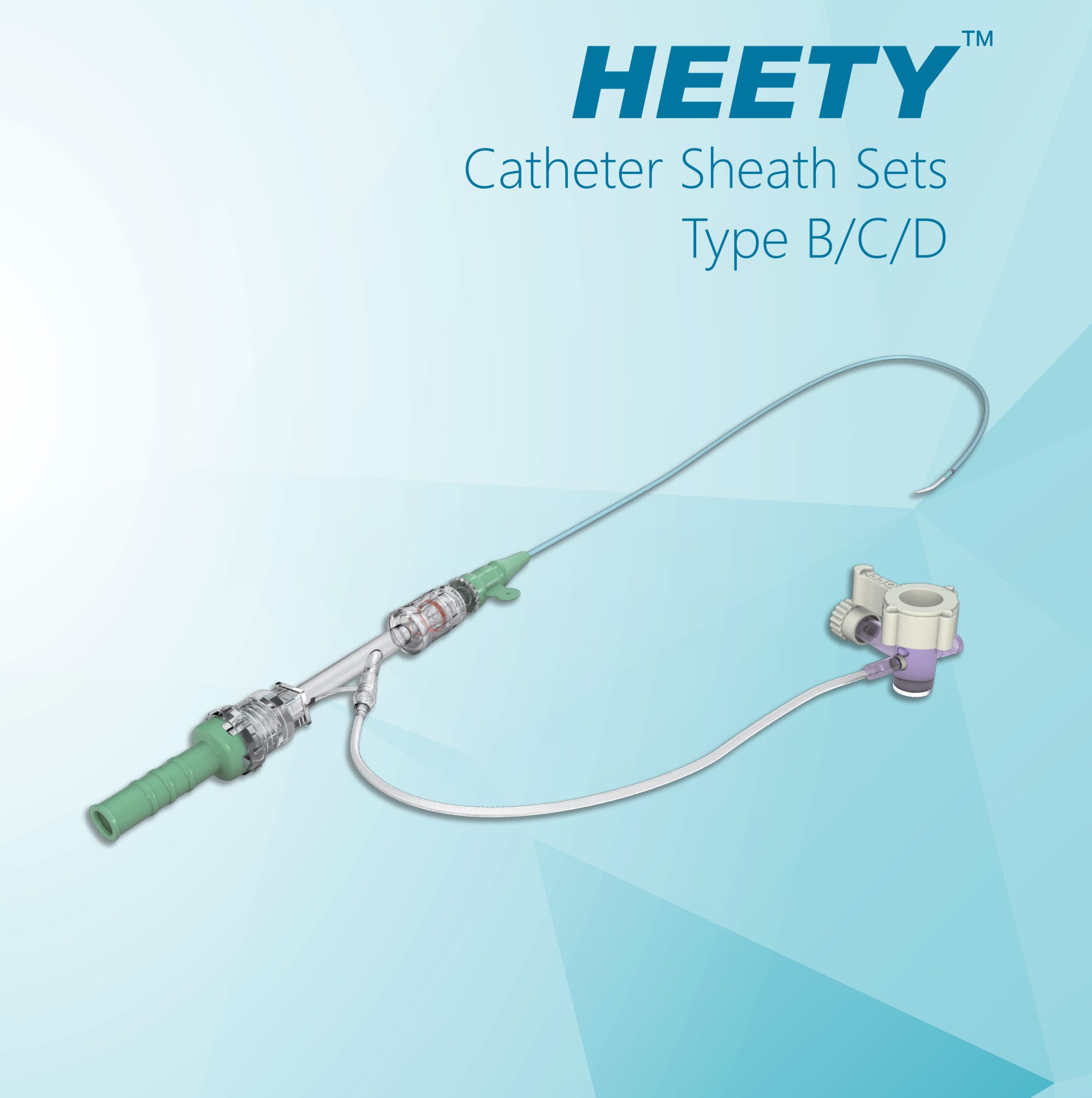 Heety Catheter Sheath Set Type B-C-D